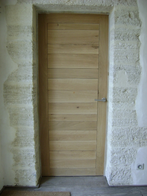 Porte intérieure bois - Montpellier